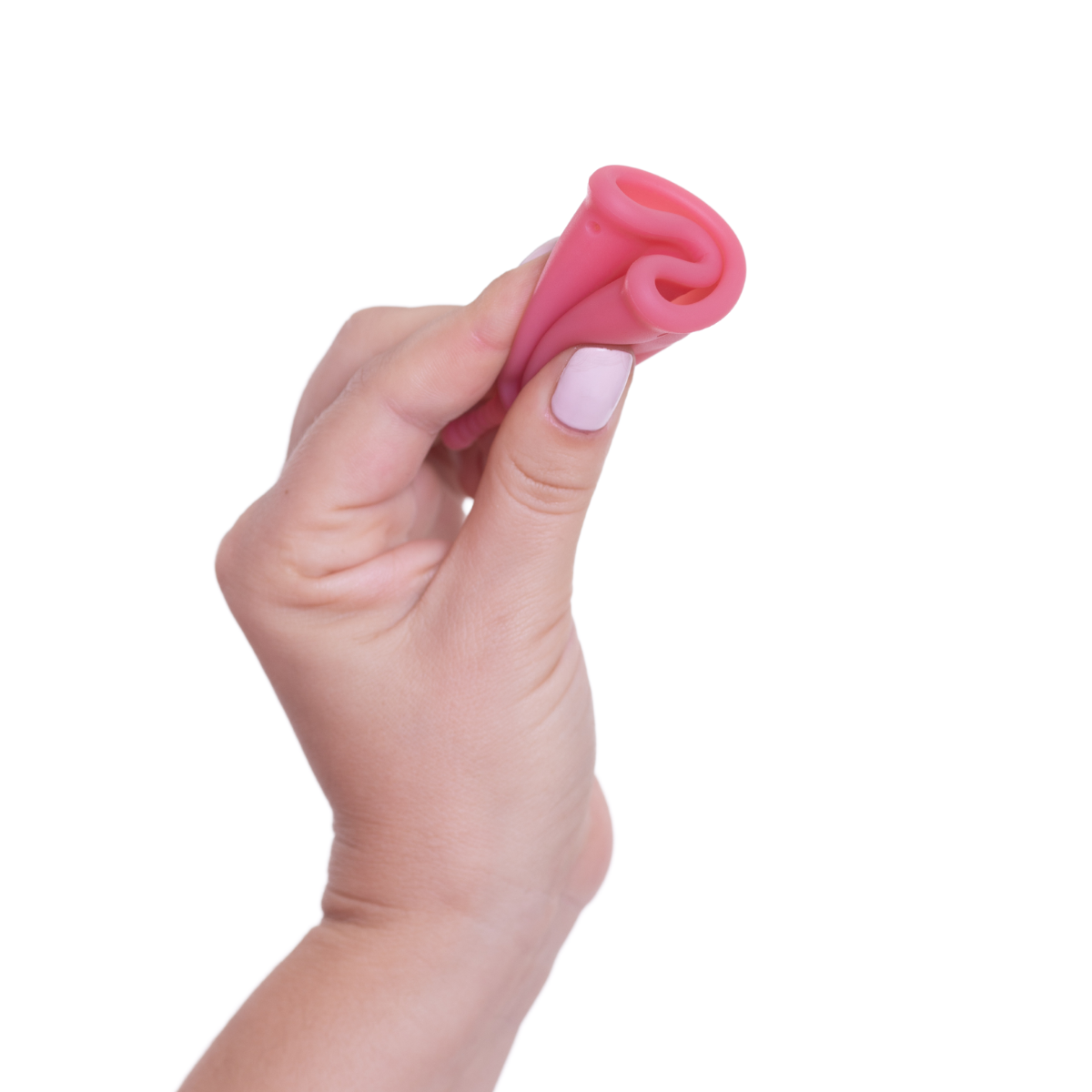 Safe menstrual cup | size M | Antibacterial | Pink