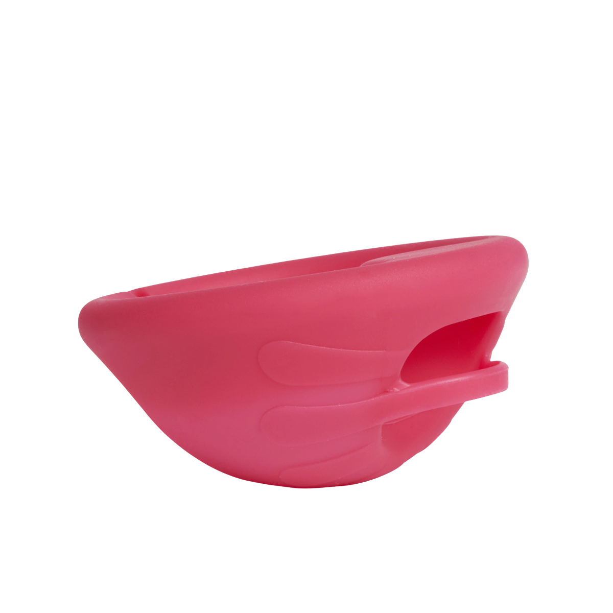 Menstruationsdisk i fuchsia, Delikate model fra Femi.Eko®, med Safe-teknologi
