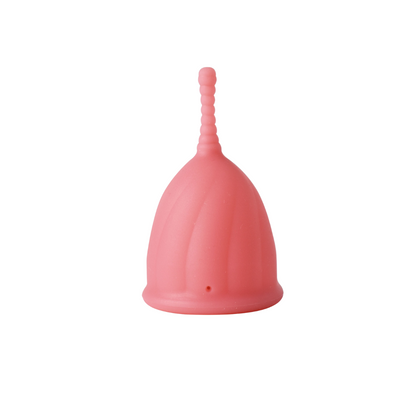 Safe menstrual cup | size M | Antibacterial | Pink