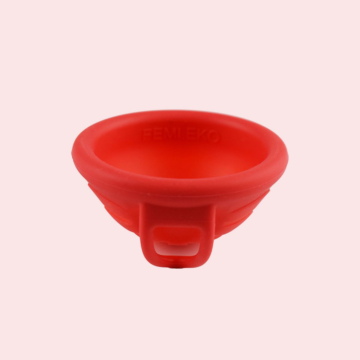 Universal Safe Menstruationsdisk | Antibakteriel | Rød