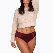 femieko menstrual panties with lace 