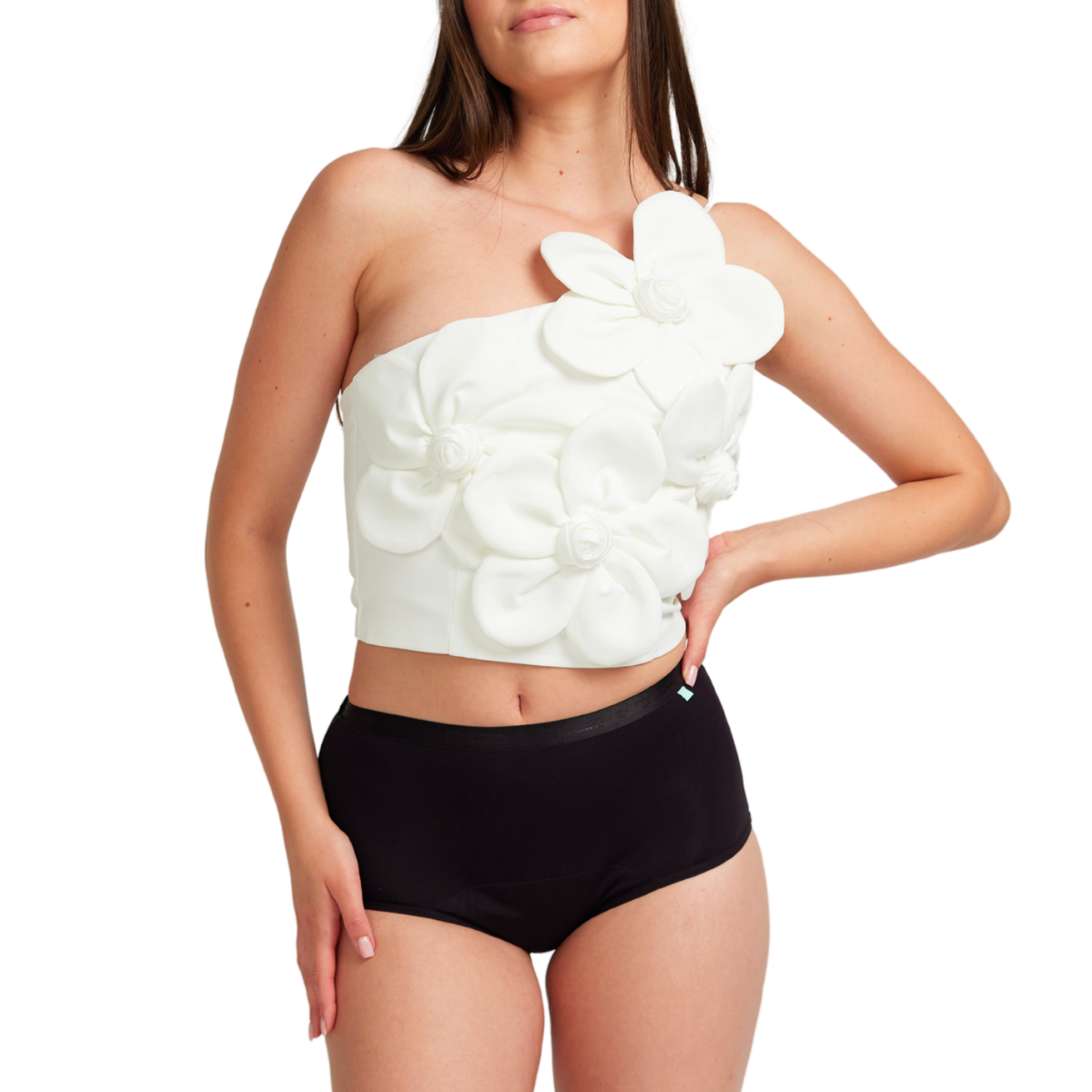 Femieko Nova sorte menstruationstrusser høj absorbering – black high absorbency period underwear heavy flow