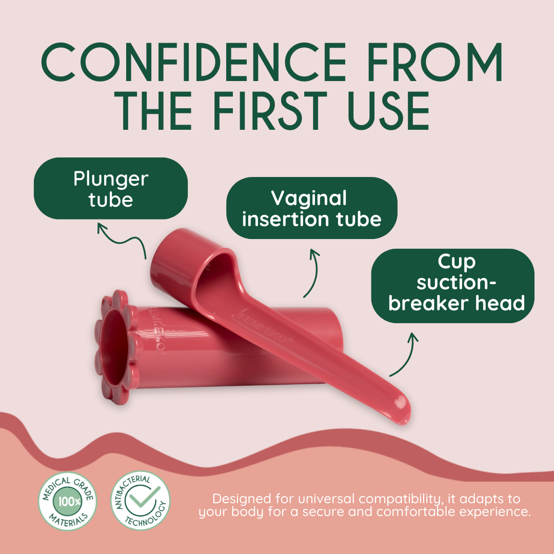 Universeller Menstruationsapplikator Einfach & Hygienisch Femi.Eko Universeller Menstruationsapplikator Einfach & Hygienisch Femi.Eko
