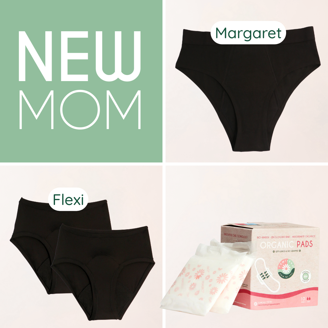 Frischgebackene Mama