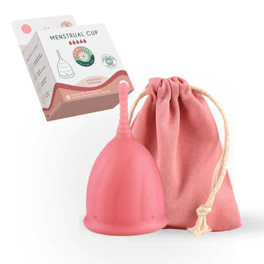 Safe Menstruationstasse | Größe S | Pink