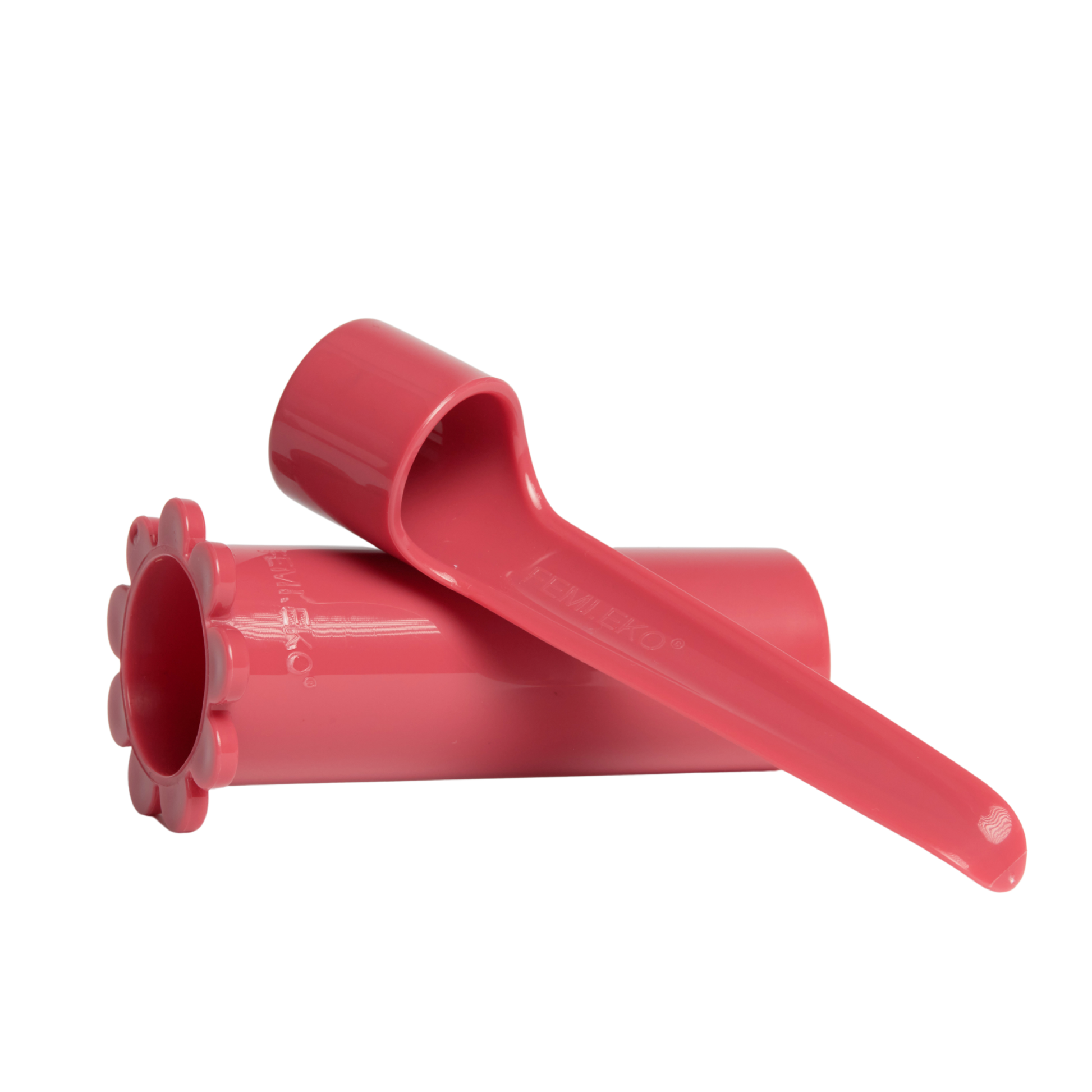 Femieko rosa menstruationskop med medicinsk PP applikator | pink menstrual cup with medical applicator