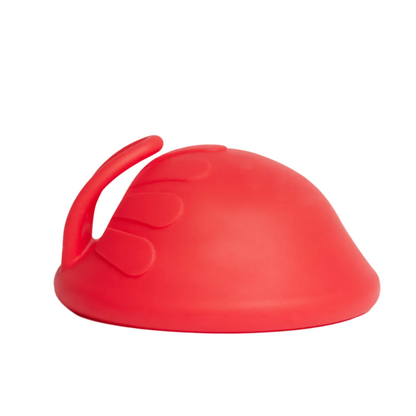 Femi.Eko® Universal Safe Hard menstruationsdisk i rød, antibakteriel og genanvendelig