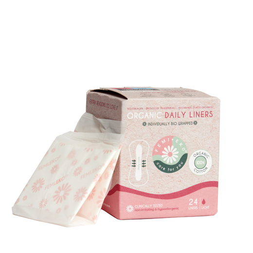 Slipeinlagen aus Bio-Baumwolle | Ultra Liners | 24 Stück