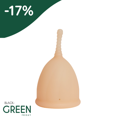 Menstruationskop | Størrelse S | Beige