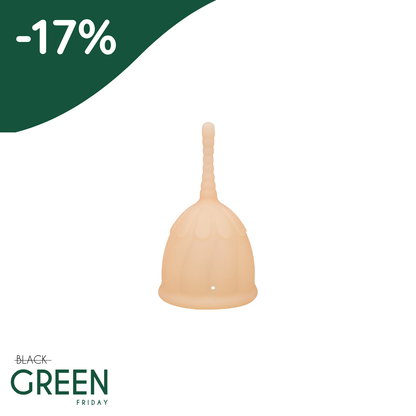 Menstruationstasse | Größe XS | Teenager | Beige