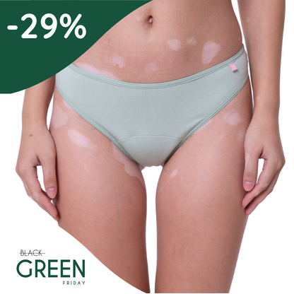 EDA menstrual panties | G-string | Green