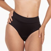 femieko high waist menstrual bikini black 