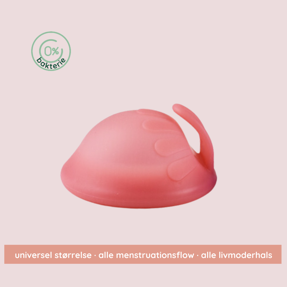 Universal Safe Soft Menstrual Disc | Antibacterial | Pink