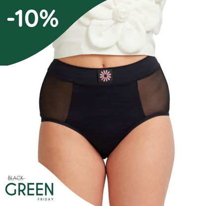 Nanna Periodenunterwäsche | Schwarz